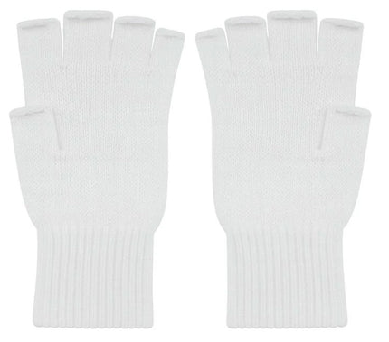 Di Bartelomeo Vingerloze Handschoenen Wit