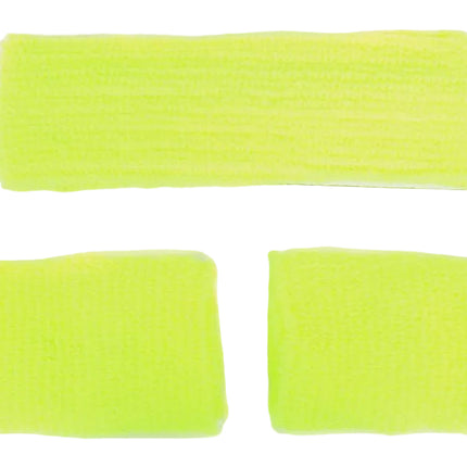 Di Bartelomeo Zweetbandjes Neon Geel