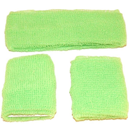 Di Bartelomeo Zweetbandjes Neon Groen