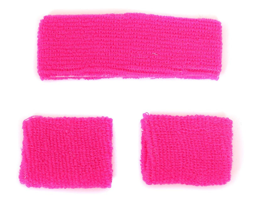 Di Bartelomeo Zweetbandjes Neon Roze