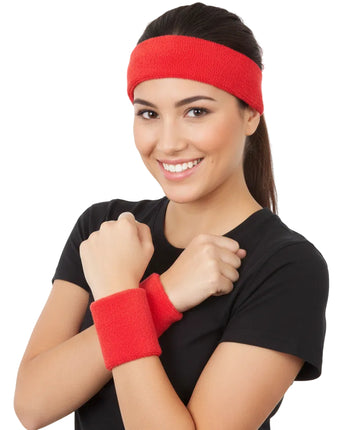 Di Bartelomeo Zweetbandjes Rood
