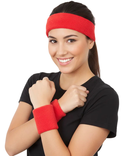 Di Bartelomeo Zweetbandjes Rood