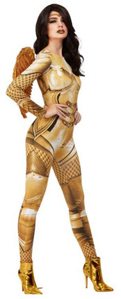 Fever Beschermengel Carnavals Dameskostuum