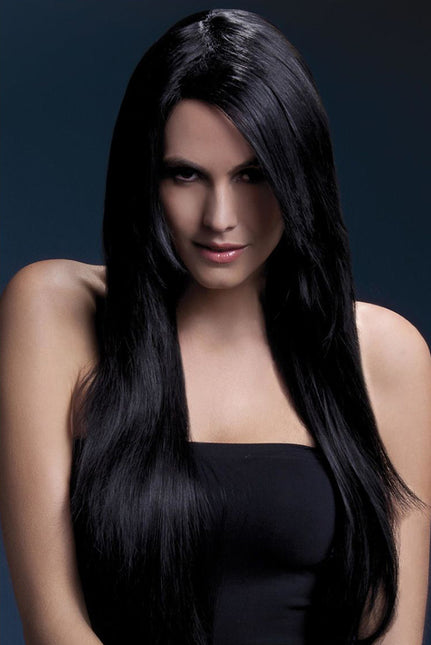 Fever Fever Amber Pruik Zwart