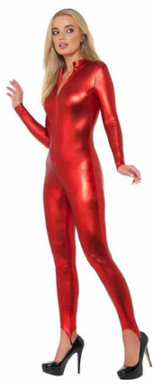 Fever Fever Catsuit Dames Rood