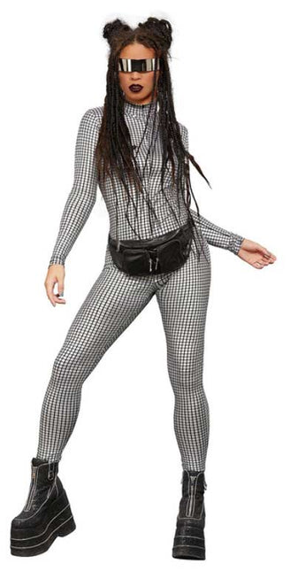 Fever Fever Disco Holographic Catsuit
