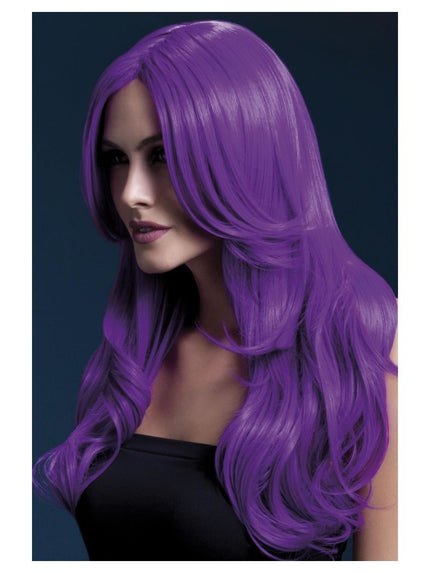 Fever Fever Khloe Pruik Neon Paars