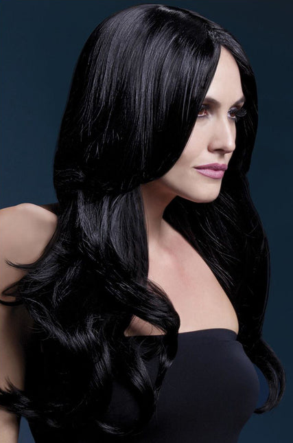 Fever Fever Khloe Pruik Zwart