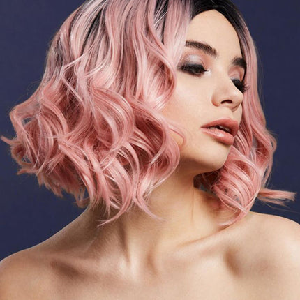 Fever Fever Kourtney Pruik Two Toned Blend Baby Roze