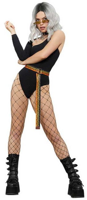 Fever Fever Long One Shoulder Bodysuit