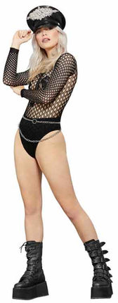 Fever Fever Long Sleeve Striped Rondjes Bodysuit