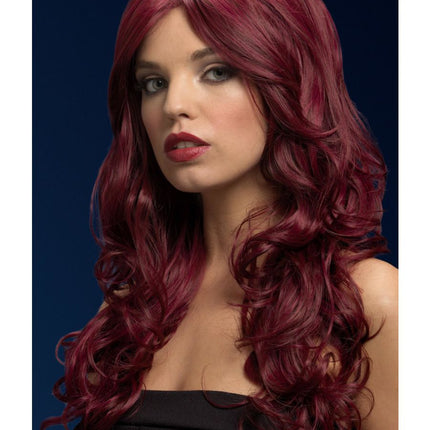 Fever Fever Nicole Pruik Kersenrood