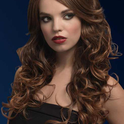 Fever Fever Nicole Pruik Licht Bruin