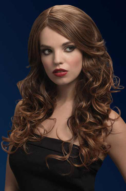 Fever Fever Nicole Pruik Licht Bruin