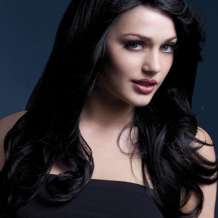 Fever Fever Nicole Pruik Zwart