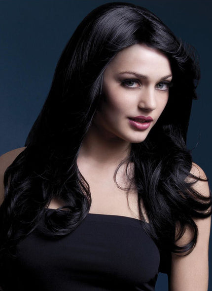 Fever Fever Nicole Pruik Zwart