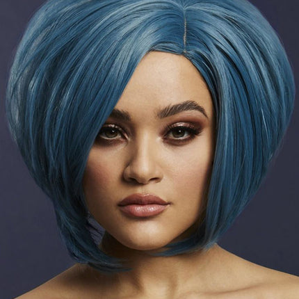 Fever Fever Savanna Pruik True Blend Petrol Blauw