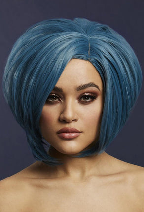 Fever Fever Savanna Pruik True Blend Petrol Blauw