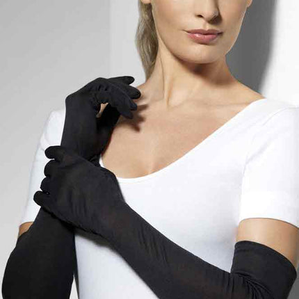 Fever Handschoenen Lang Zwart