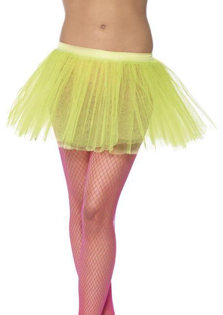 Fever Tutu Underskirt Neon Geel