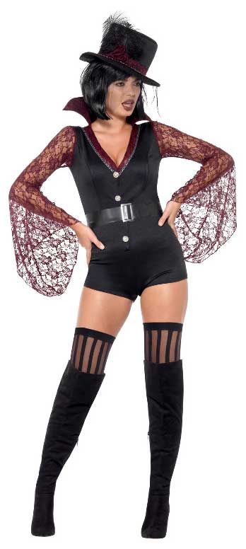 Fever Vampire Halloween Dames Kostuum