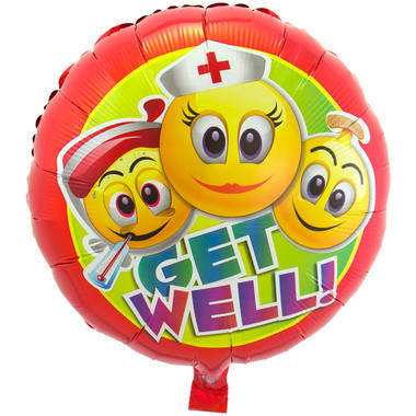 Folat Folieballon Het Well Smiley 45 cm