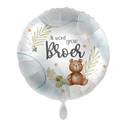 Folat Folieballon Ik word grote broer 43 cm