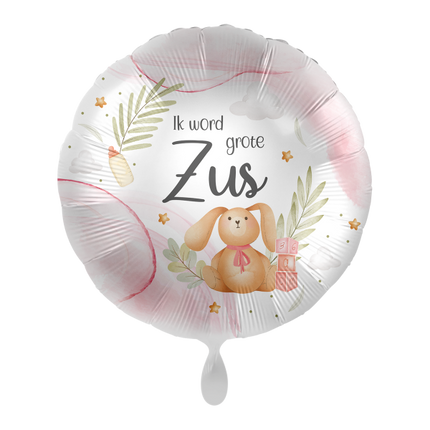 Folat Folieballon Ik word grote zus 43 cm