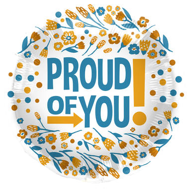Folat Folieballon Proud of you! 45 cm