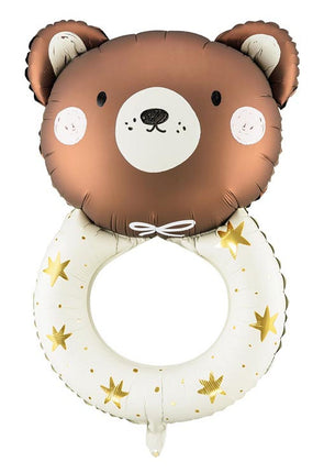 Folat Folieballon Rammelaar Beer 45 x 67 cm