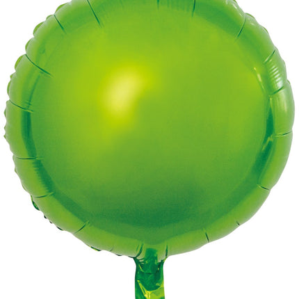 Folat Folieballon Rond Licht Groen 46 cm