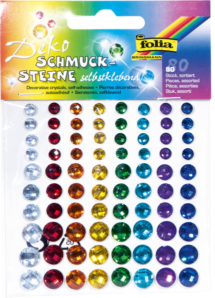 Folia Holografische sier stenen sparkling rainbow