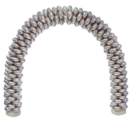 Funny Fashion Ballonnenboog Met 70 Folieballonnen Zilver