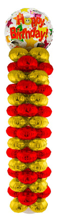 Funny Fashion Ballonnenpilaar Happy Birthday