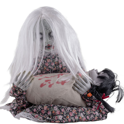 Funny Fashion Eng meisje met huilende baby 50cm