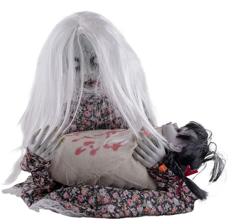 Funny Fashion Eng meisje met huilende baby 50cm