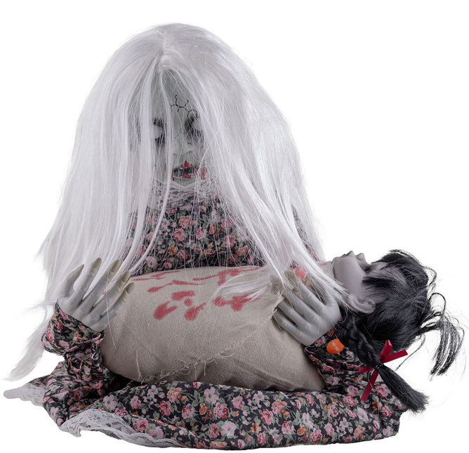 Funny Fashion Eng meisje met huilende baby 50cm