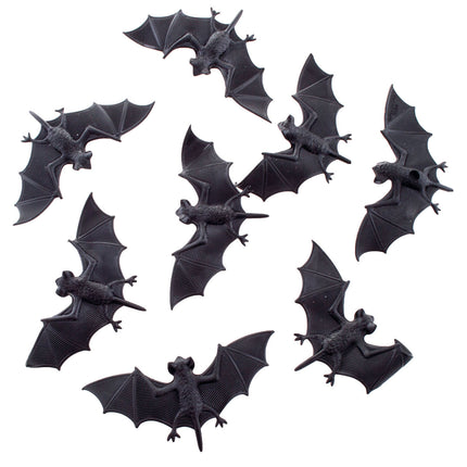 Funny Fashion Vleermuizen set 8 stuks