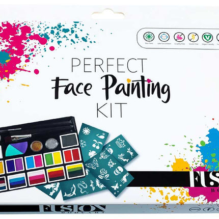 Fusion Body Art Fusion Body Art Perfect Face Painting Kit