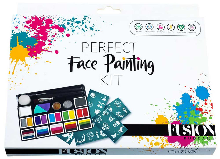Fusion Body Art Fusion Body Art Perfect Face Painting Kit