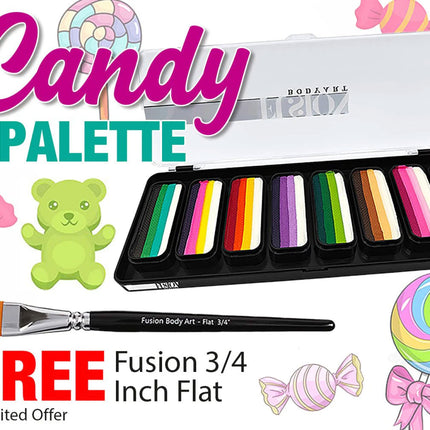 Fusion Body Art Fusion Candy Splitcake Schmink Palette