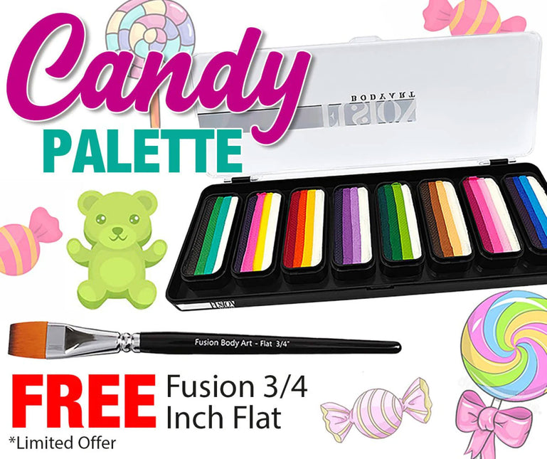 Fusion Body Art Fusion Candy Splitcake Schmink Palette