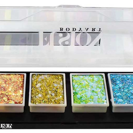 Fusion Body Art Fusion Fiesta Sparkles Glitter Cream Palette