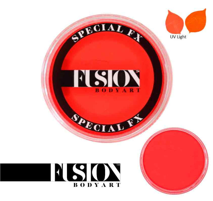 Fusion Body Art Fusion FX Paint UV Neon Orange 32 gram