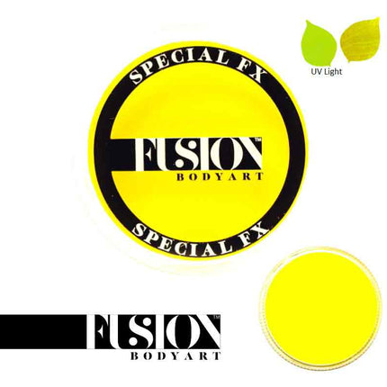 Fusion Body Art Fusion FX Paint UV Neon Yellow 32 gram