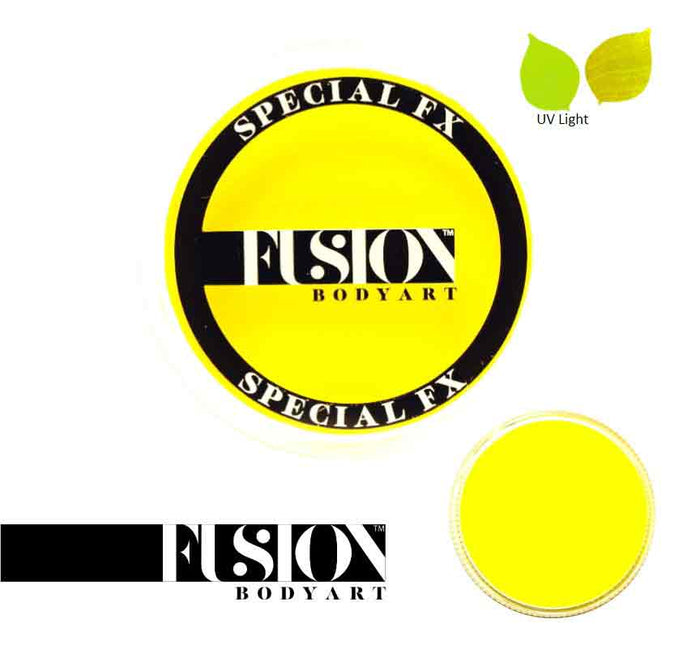 Fusion Body Art Fusion FX Paint UV Neon Yellow 32 gram