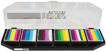 Fusion Body Art Fusion Leanne's Pretty Rainbow Split Cake Palette