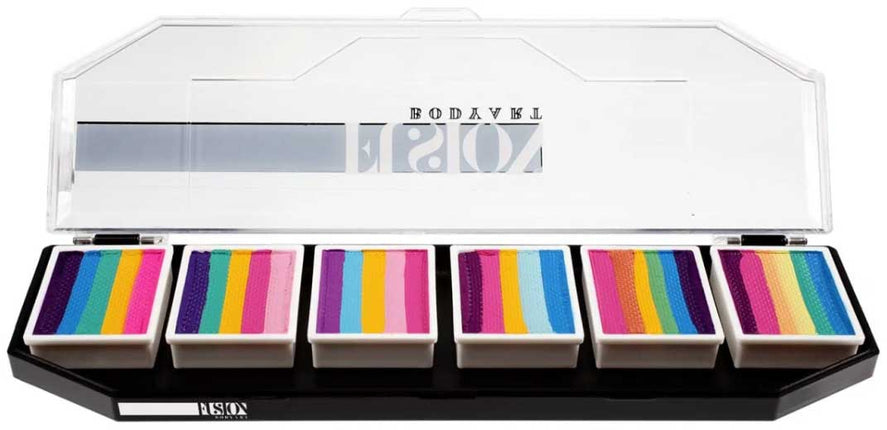 Fusion Body Art Fusion Lodie Rainbow Ponies Palette