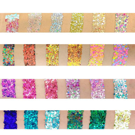 Fusion Body Art Fusion Magic Sparkles Glitter Cream Palette
