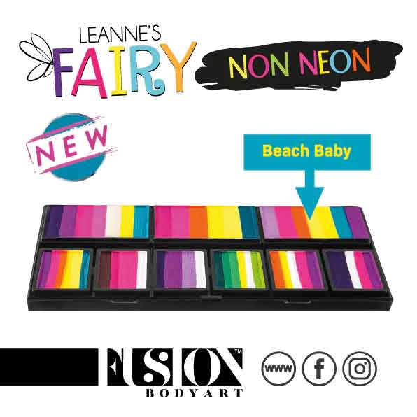 Fusion Body Art Fusion Petal Cake Leannes Beach Baby 25 gram